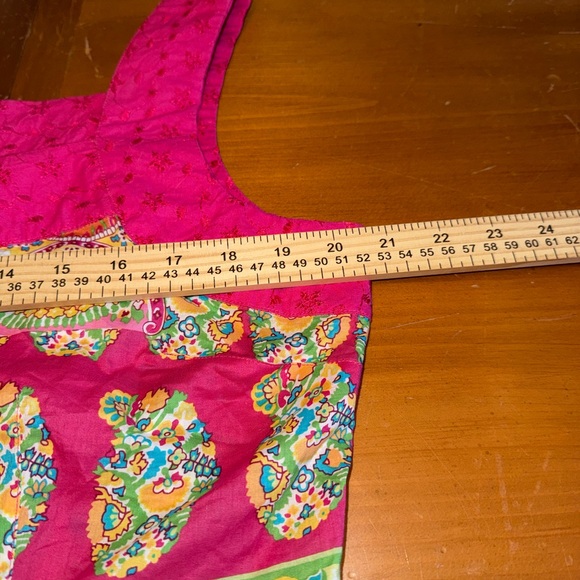 Van Huesen Top & Skirt Tropical NWT L Vibrant Multi Colors Vacation Island Artsy - Picture 9 of 14